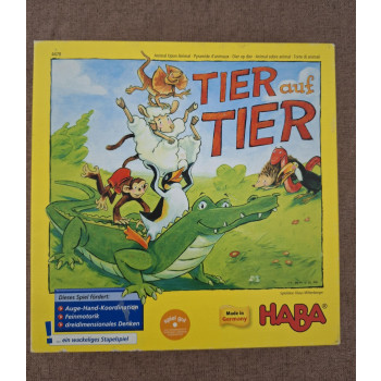 Haba Tier auf tier -Állatpiramis
