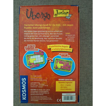 Ubongo Junior, utazó verzió