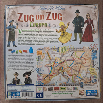 Zug um Zug Europa / Ticket ti ride Europa