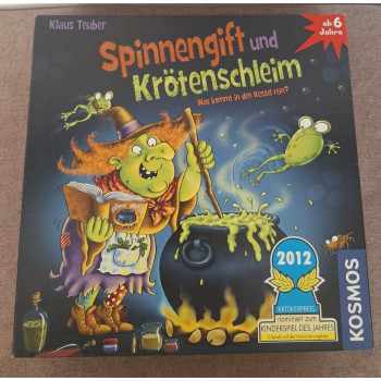 Spinnengift und Krötenschleim társasjáték