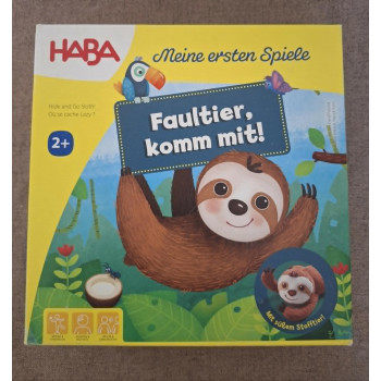 Haba Faultier,komm mit!-Lajhárbújócska