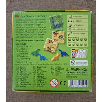 Haba supermini Den dinos auf der spur-A dinoszauruszok nyomában