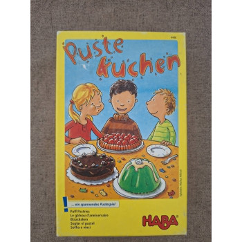 Haba Puste Kuchen-Süteményfújás