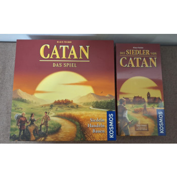 Catan alapjáték + 5-6 fős kiegészítő, Kosmos