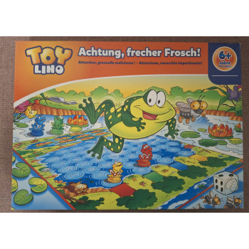 Vigyázat,szemtelen béka!-Achtung,frecher Frosch!
