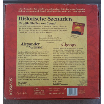 Catan Alexander der Grosse & Cheops- Nagy Sándor és Kheopsz