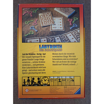 Labyrinth die schatzjagd-Kincsvadászat, Ravensburger