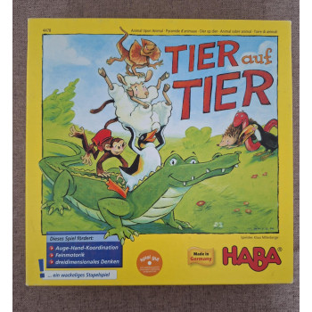 Haba Tier auf tier -Állatpiramis