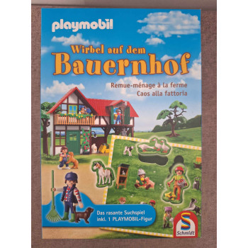 Playmobil Wirbel auf dem bauernhof-Fennforgás a farmon társasjáték