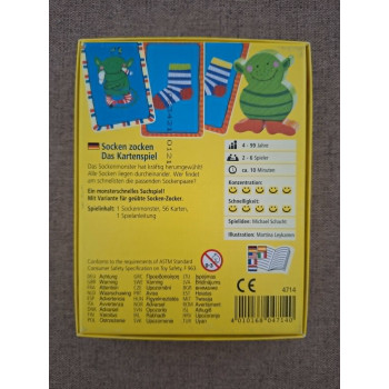Haba Socken Zocken kártyajáték