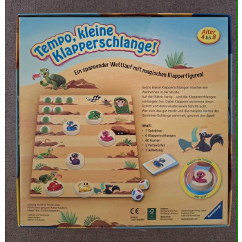 Tempo,kleine Klapperschlange!-Tempó kis csörgőkígyó!