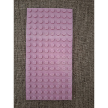 lego alaplap 8x16 rózsaszín
