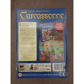 Carcassonne Első kiegészítő, ÚJ, Fogadók és Katedrálisok,Régi kiadású