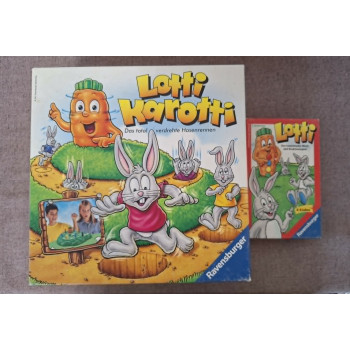 Lotti Karotti nagy és kis dobozos együtt,Ravensburger