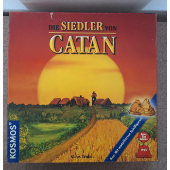 Catan műanyag bábus, Alapjáték +5-6 fős kiegészítő, Kosmos