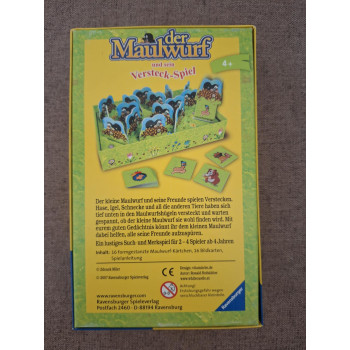 Der Maulwurf und sein versteck-Kisvakond és a rejtekhelye