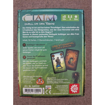 Claim,ÚJ