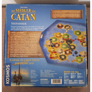 Catan kiegészítő:Tengeri utazó + 5-6 fős kiegészítője,műanyag bábus Kosmos