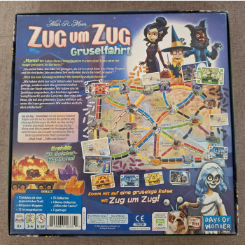 Ticket to ride szellemvonat / Zug um zug gruselfahrt